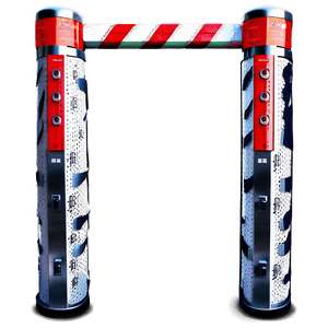 Stop Barrier Gate PNG 05232024 PNG image with transparent background
