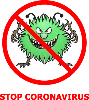 Stop Coronavirus Campaign Graphic PNG Image