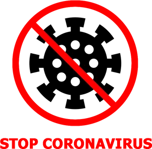 Stop Coronavirus Sign PNG Image