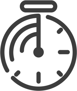 Stopwatch Icon Graphic PNG Image