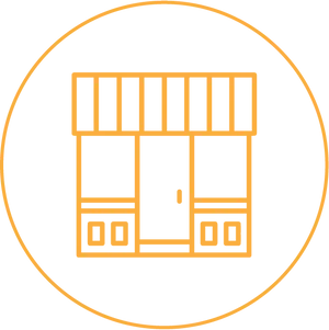 Storefront Icon Graphic PNG Image