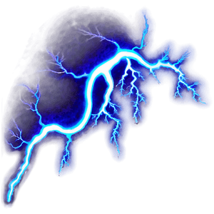 Storm Lightning Bolt PNG fuv15 PNG image with transparent background
