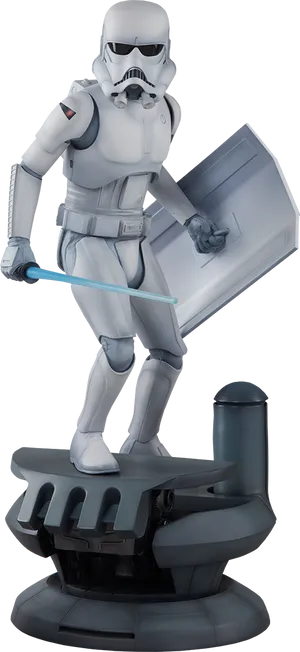 Stormtrooper Action Figure PNG Image