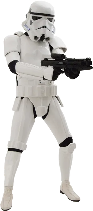 Stormtrooper Ready Position PNG Image