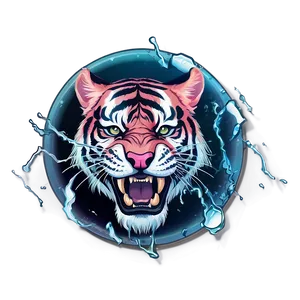 Stormy Tiger Mood Png 06252024 PNG Image