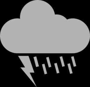 Stormy_ Weather_ Icon PNG image with transparent background