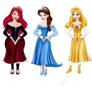 Storybook Princesses Png 98 PNG Image