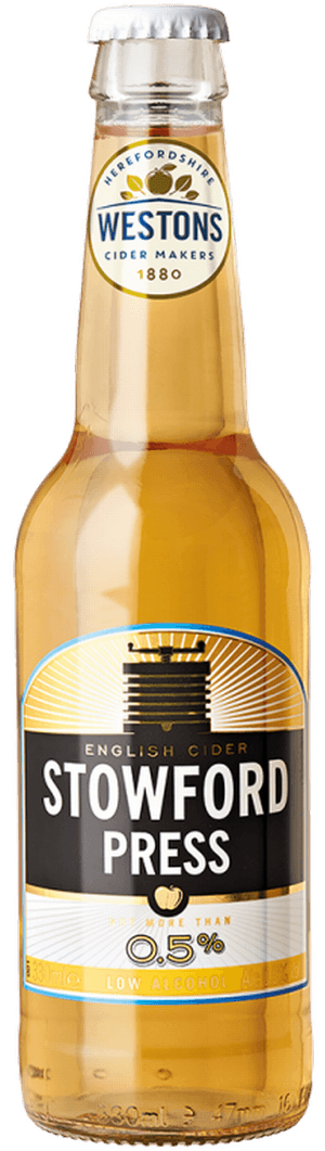 Stowford_ Press_ Low_ Alcohol_ Cider_ Bottle PNG image with transparent background