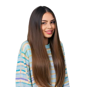 Straight Girl Hair Png Pry81 PNG Image