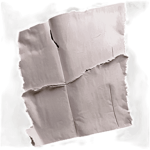 Straight Paper Rip PNG vex73 PNG