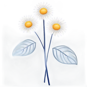 Straightforward Flower Design Png Vby PNG Image