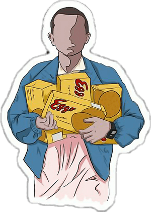 Stranger Things Aesthetic Stickers , Transparent Cartoons, HD Png Download PNG image with transparent background