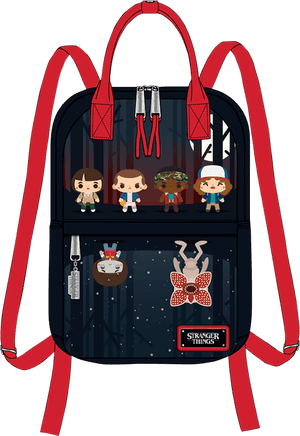 Stranger Things Mini Backpack, HD Png Download PNG image with transparent background