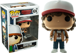 Stranger Things Pop Vinyl - Funko Pop Stranger Things Dustin, HD Png Download PNG image with transparent background
