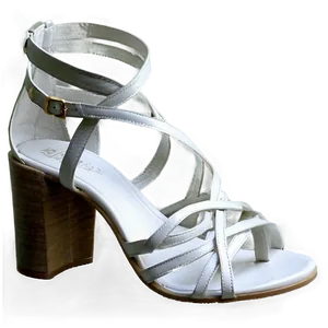 Strappy Sandal Heel Png 06262024 PNG Image