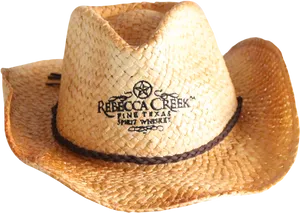 Straw Cowboy Hat Rebecca Creek PNG Image