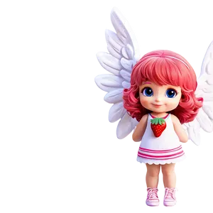 Strawberry Angel Cute Png Iak50 PNG Image