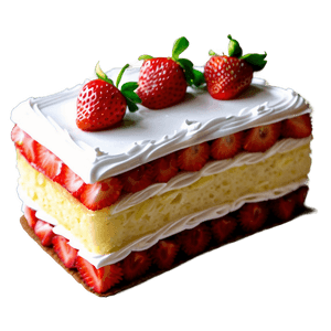 Strawberry Cake PNG ohb PNG