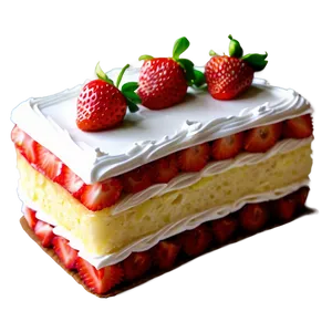 Strawberry Cake Png Ohb PNG Image