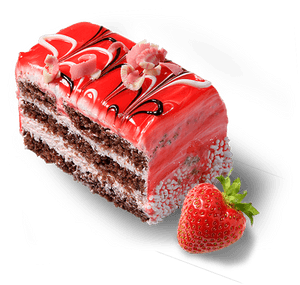 Pastry Strawberry Cake Png, Transparent Png PNG with transparent background