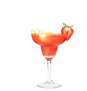 Margarita Strawberry - Strawberry Alcohol, HD Png Download PNG