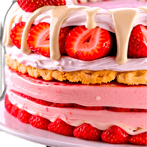 Strawberry Cream Cake PNG 06212024 PNG