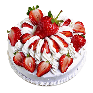 Strawberry Cream Cake PNG 79 PNG
