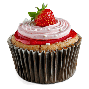 Strawberry Cupcake PNG ljk PNG image with transparent background