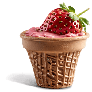 Strawberry Ice Cream Bowl PNG 20 PNG image with transparent background
