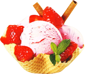 Ice Cream Cones Sundae Frozen Yogurt, HD Png Download PNG