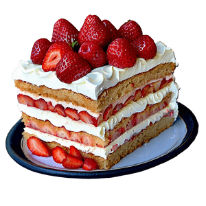 Strawberry Layer Cake PNG 58 PNG