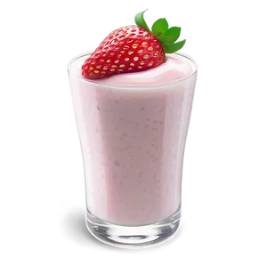 Strawberry Milk Dessert Png Vrd PNG Image