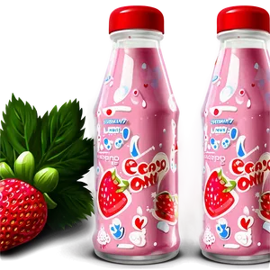 Strawberry Milk For Kids Png Ipi PNG Image