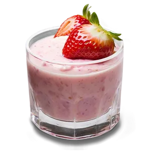 Strawberry Milk Garnish Png 94 PNG Image