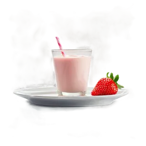 Strawberry Milk Pudding Png Fgw PNG Image