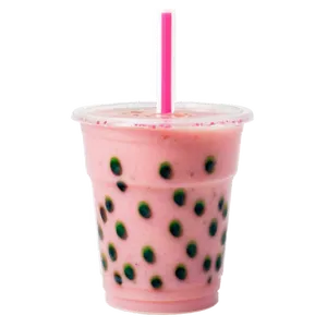 Strawberry Milk Tea Png Pvi78 PNG Image