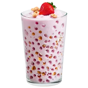 Strawberry Milk With Cereal Png 48 PNG Image