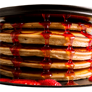 Strawberry Pancakes PNG 05232024 PNG