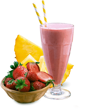 B4 Pineapple Sunset - Smoothie Png, Transparent Png PNG image with transparent background