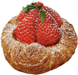 Cake, Tart, Strawberries, Pastries, Dessert, HD Png Download PNG with transparent background