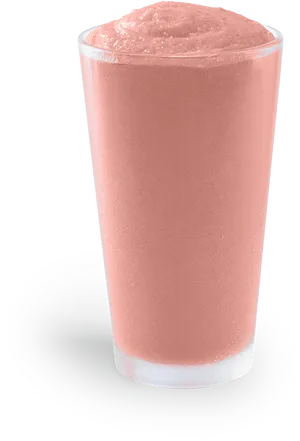 Strawberry Smoothiein Glass PNG Image