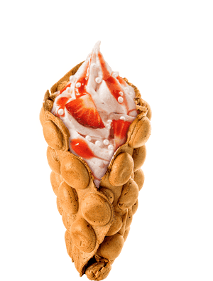 Create Your Own Froyo With Our Newest Bubble Waffle, HD Png Download PNG image with transparent background