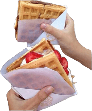 #food #png #pngs #foods #foodpng #foodpngs #waffle - Belgian Waffles Meme, Transparent Png PNG image with transparent background