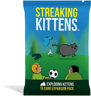 Streaking Kittens Card Expansion Pack PNG Image