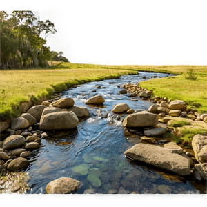 Stream in Historical Site PNG vfv38 PNG