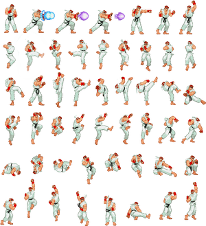 Street Fighter Sprite Animation, HD Png Download PNG image with transparent background