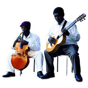 Street Jazz Musicians PNG 06122024 PNG with transparent background