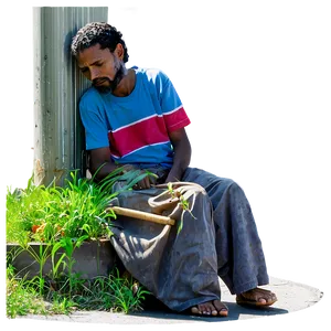 Street Life Homeless Png Kyc19 PNG Image