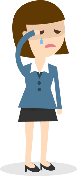 Of Course, We All Experience 'bad Days', So We Are - People Stress Cartoon Png, Transparent Png PNG image with transparent background