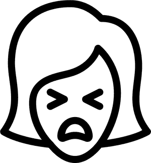 Thumb Image - White Stress Face Clipart, HD Png Download PNG image with transparent background